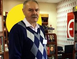 Мешканцець Слов'янська відкрив першу україномовну мережеву книгарню «Є» у Слов’янську. Які враження після року роботи?