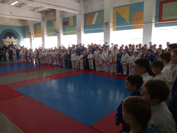 В Славянске прошел областной турнир по дзюдо в котогром приняли участие более 170 спортсменов