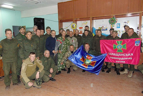 Перед гвардейцами Славянска выступала группа "Шурави" с концертом патриотической песни