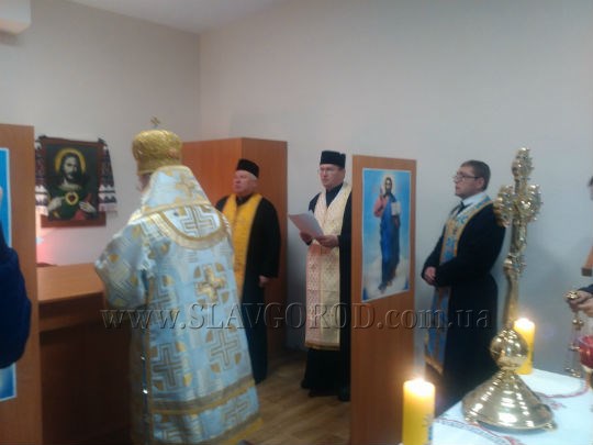 В Славянске появилась часовня Украинской греко-католической церкви