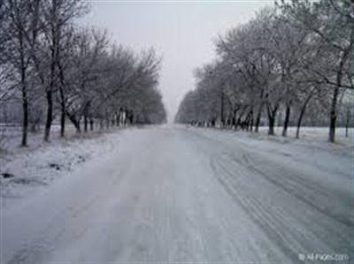 Славянск заметает снегом