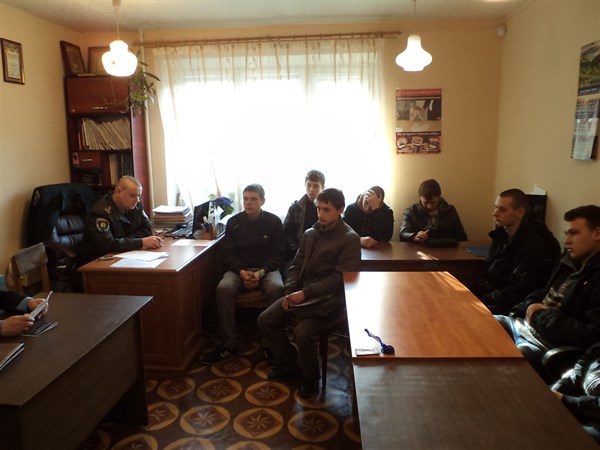 В Славянске с юными правонарушителями беседовал старшина войска Донского станицы Торской