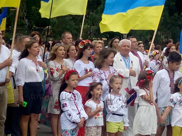 Как в Славянске отпраздновали 25-летие Независимости Украины