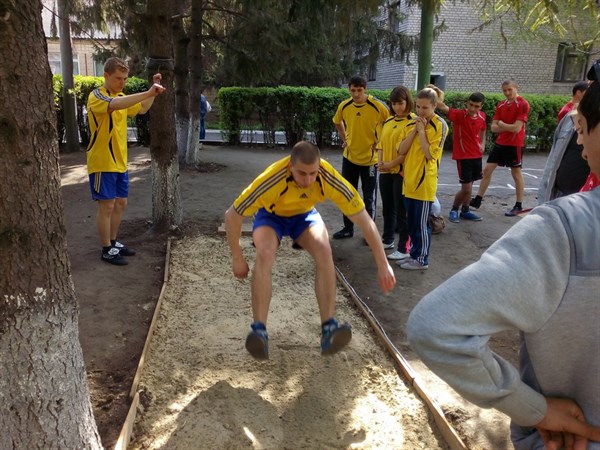 В Славянске в рамках спартакиады состоялись соревнования по легкой атлетике