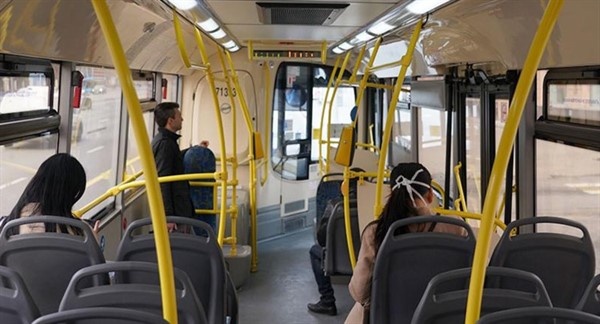 В Славянске ограничили количество пассажиров в транспорте