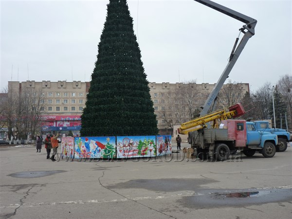 Новогоднюю елку в Славянске откроют на День святого Николая