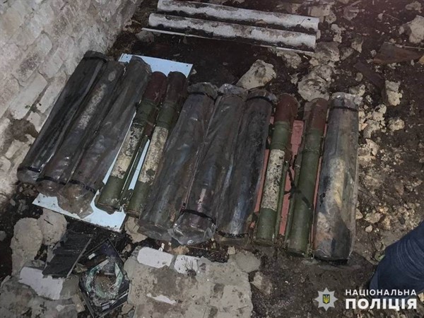 Под Славянском обнаружен очередной схрон боеприпасов