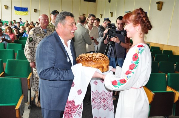 Славянск стал побратимом города Самбор. Сегодня был подписан договор о сотрудничестве