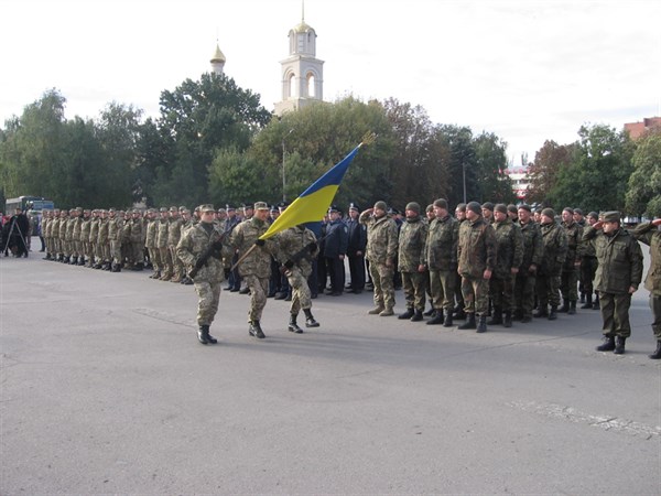 В Славянске в День защитника Украины прошел торжественный митинг (ФОТОРЕПОРТАЖ)