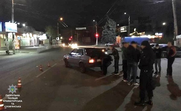 В Славянске ДТП на Лозановича: пьяный водитель скрылся с места аварии