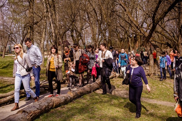 Школьники и родители  Славянска поделились впечатлениями от празднования Пасхи на западной Украине (Фоторепортаж)