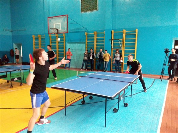 В Славянске прошли соревнования по настольному теннису среди студентов вузов