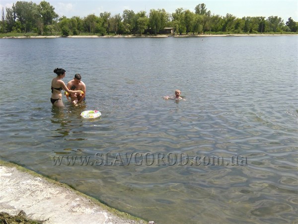 В озере Репном в Славянске уровень кишечной палочки в пределах нормы