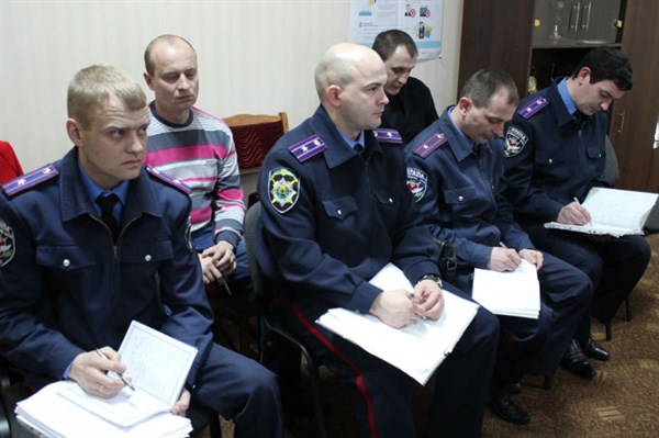 В Славянске состоялось совещание полицейских с главами местного самоуправления (ФОТО)