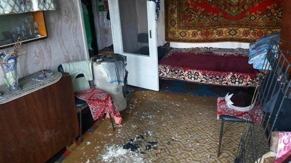 В Славянске пенсионерка не смогла выбраться из горящей квартиры, упала в нескольких  метрах от входной двери