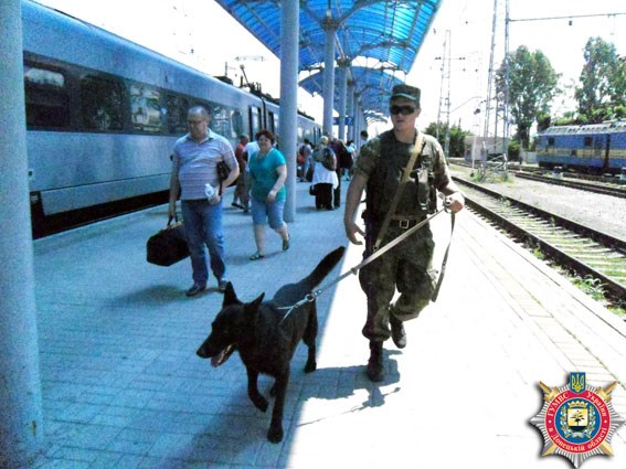 Вместо линейного отдела милиции на славянской железной дороге работает линейное подразделеление 