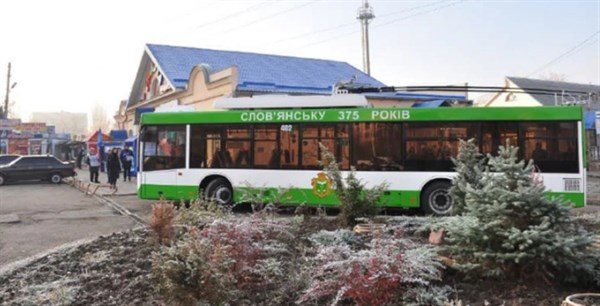 В Славянске троллейбус №5 временно меняет маршрут