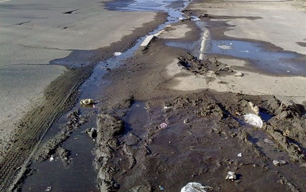 В Славянске из-за дождей забилась канализация и увеличилось количество аварий на водопроводах