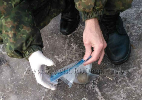 18-летний житель Славянска задержан с гранатой РГН