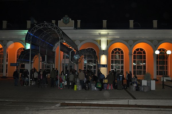  Более 50 переселенцев-инвалидов, которых выселили из санатория "Куяльник", прибыли в Славянск