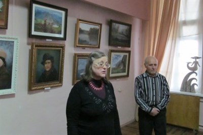 В Артемовском краеведческом музее открыта выставка художника из Славянска