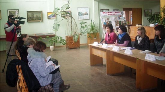 В центральной библиотеке Славянска начал работать РR-офис