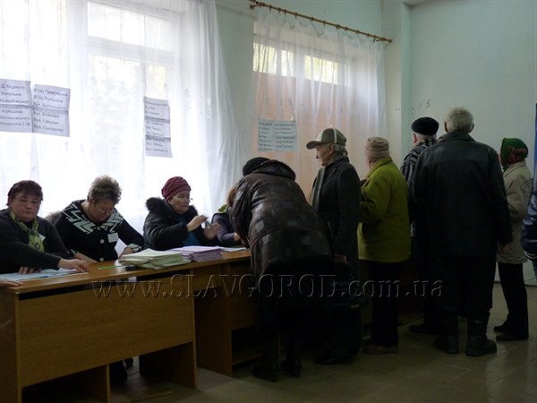 По состоянию на 18:00 в Славянске проголосовало 25,24% избирателей