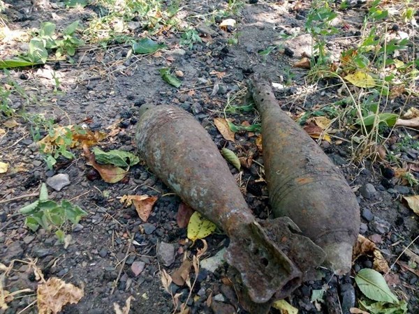 В Славянском районе один из жителей хранил дома минометные мины времен Второй мировой войны