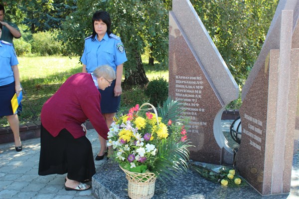 В Славянске милиционеры помнят имена тех, кто погиб при исполнении служебного долга 