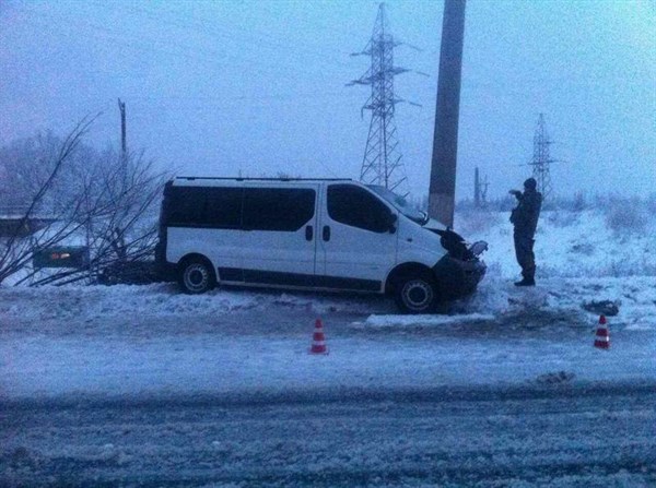 В результате ДТП с участием микроавтобуса в Славянске пострадало 7 человек