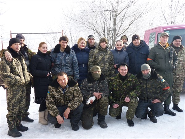 На улице декабрь и  - 20, а на Карачуне Май: военных на горе Карачун под Славянском поздравили с наступающим праздником