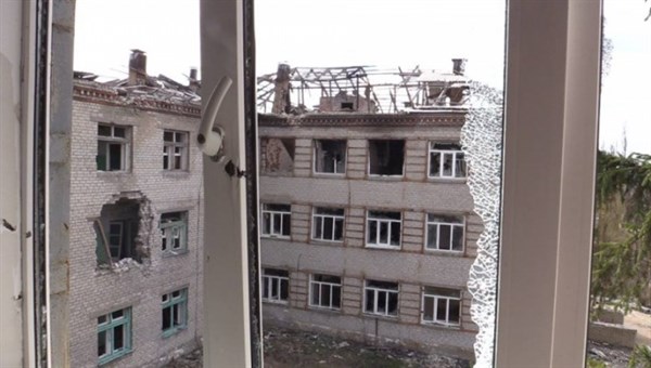 В Славянске за средства Германии восстанавливают  разрушенную войной психиатрическую больницу
