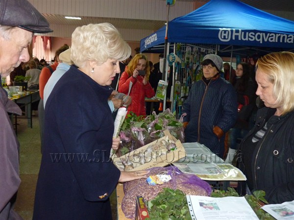 Во саду ли, в огороде: в Славянске стартовала региональная выставка «Семена удобрения цветы 2014»