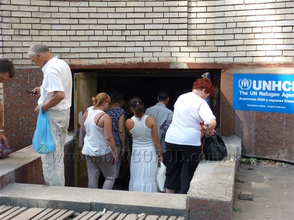 Из Хмельницкой области в Славянск привезли 20 тонн «гуманитарки» для переселенцев из зоны АТО и пострадавших горожан