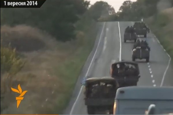 Вблизи Славянска украинские военные попали под обстрел