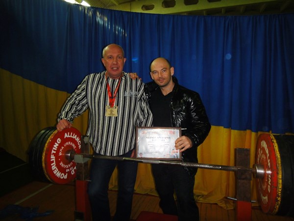 Председатель горрайонного суда Славянска занял 1 место на Кубке Мира по Пауэрлифтингу