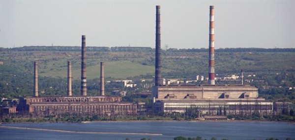 ТЭС Славянска вновь отключили от энергосистемы
