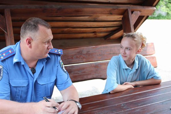 Сотрудники полиции будут организовывать досуг для  отдыхающих в детских лагерях (ФОТО)