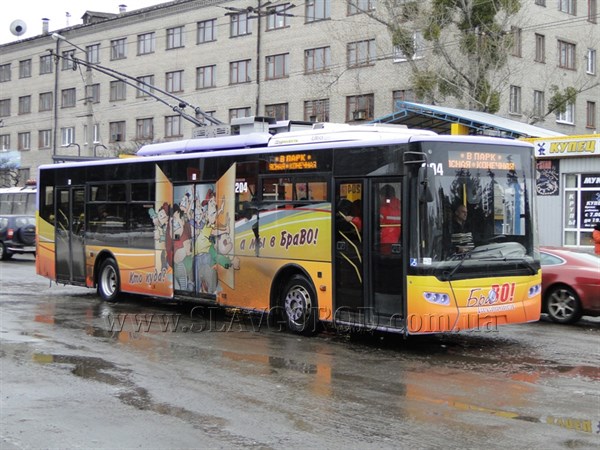 В Славянске троллейбусное управление с трудом держится на плаву