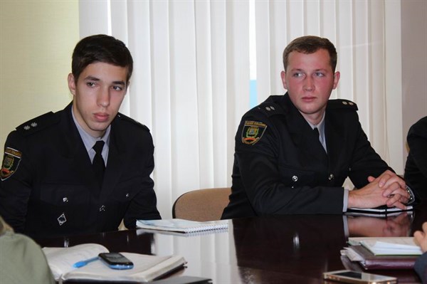 Глава полиции Славянска провел рабочую встречу с подчиненными "новобранцами"(ФОТО)