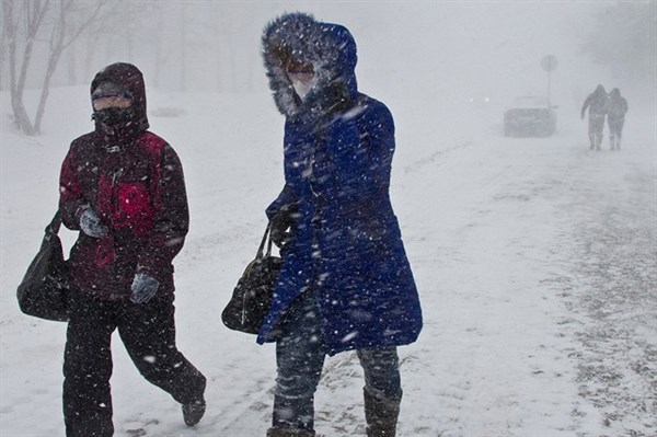 А будет ли метель в Славянске? На 30 января по всей Донецкой области прогнозируют сильный снег