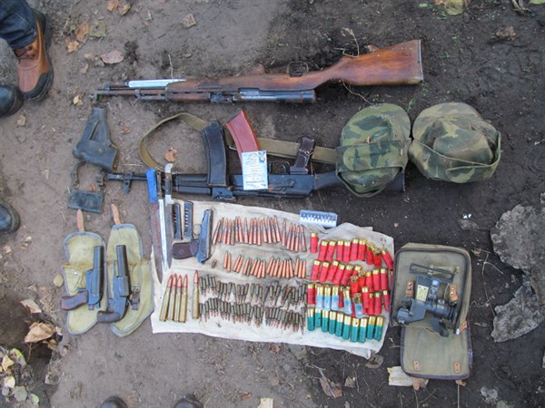 Славянская полиция отчиталась о количестве изъятого за 2015 года оружия и боеприпасов