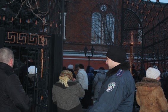 Праздник Крещения Господня в Славянске прошел под наблюдением правоохранителей 