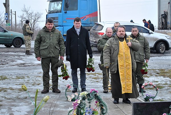 Посол Латвийской республики почтил память Героев Украины, которые погибли за освобождения  Славянска